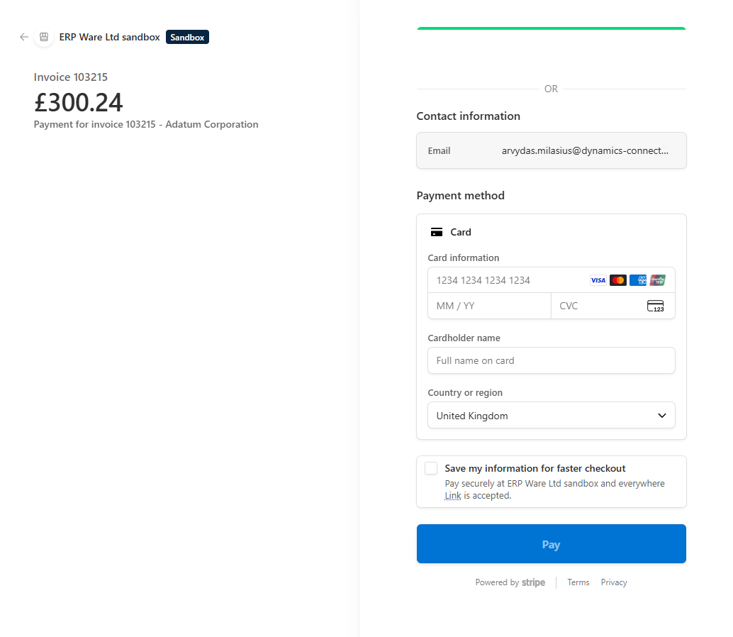 Stripe Checkout